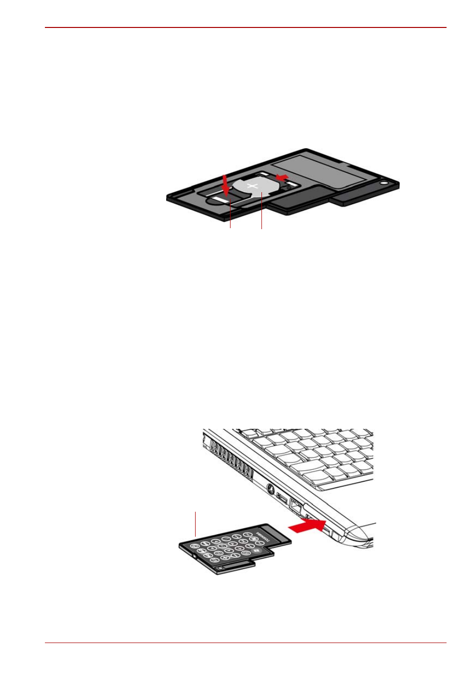 Placing remote controller, Replacing the batteries, Inserting a remote controller | Toshiba A300 User Manual | Page 57 / 204