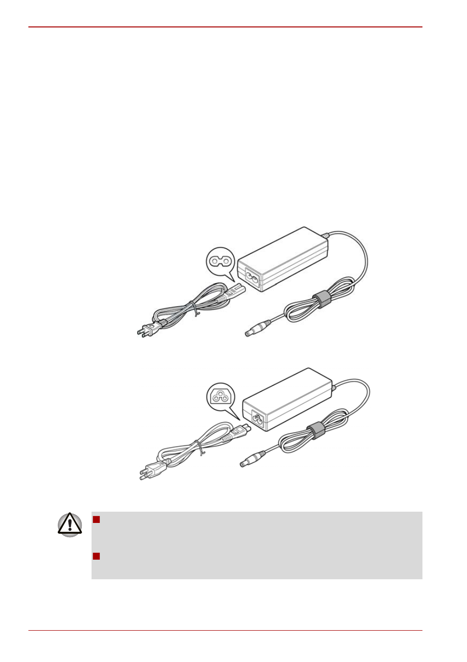 Ac adaptor, Ac adaptor -20 | Toshiba A300 User Manual | Page 58 / 204