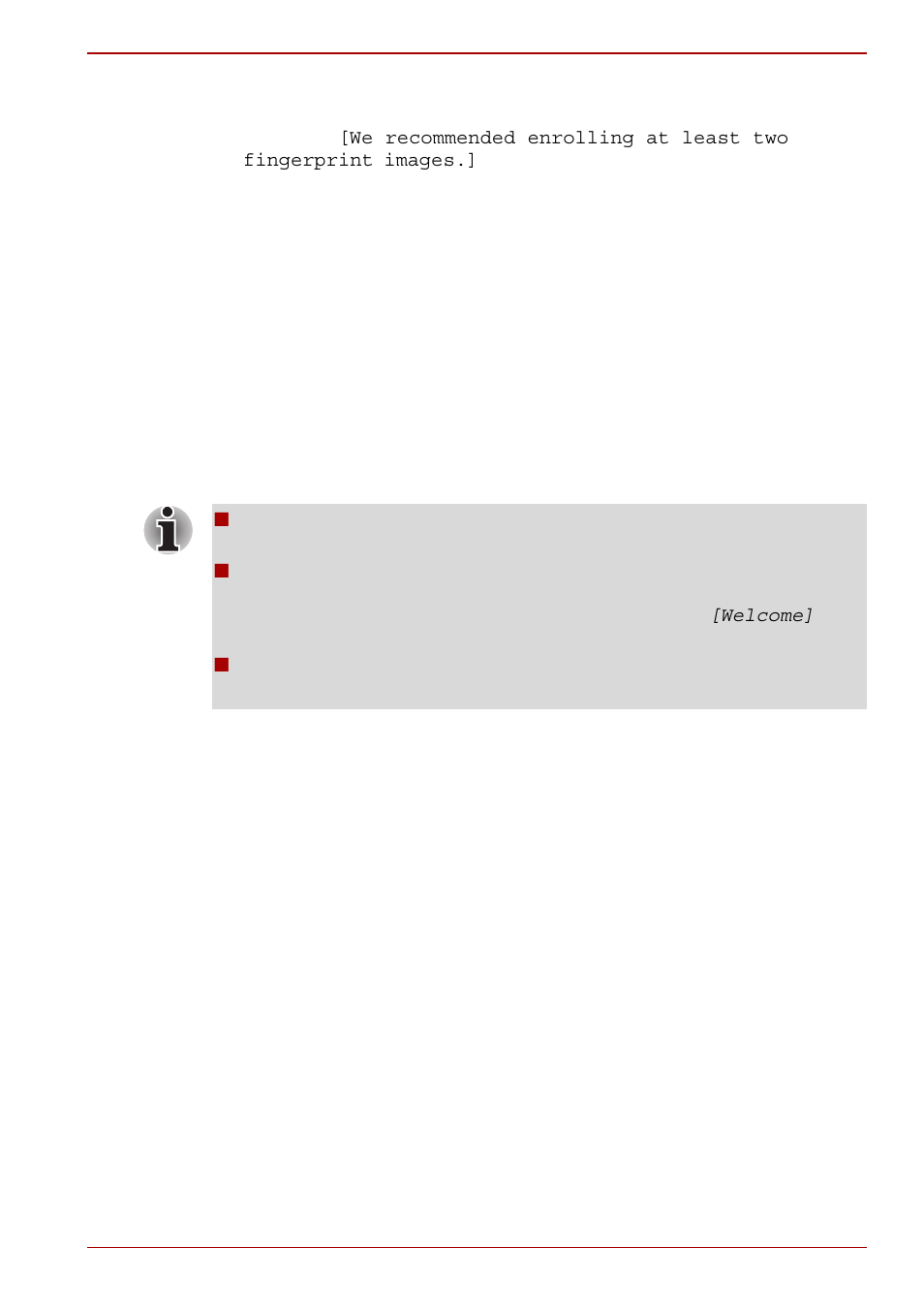 Windows logon via fingerprint authentication | Toshiba A300 User Manual | Page 77 / 204