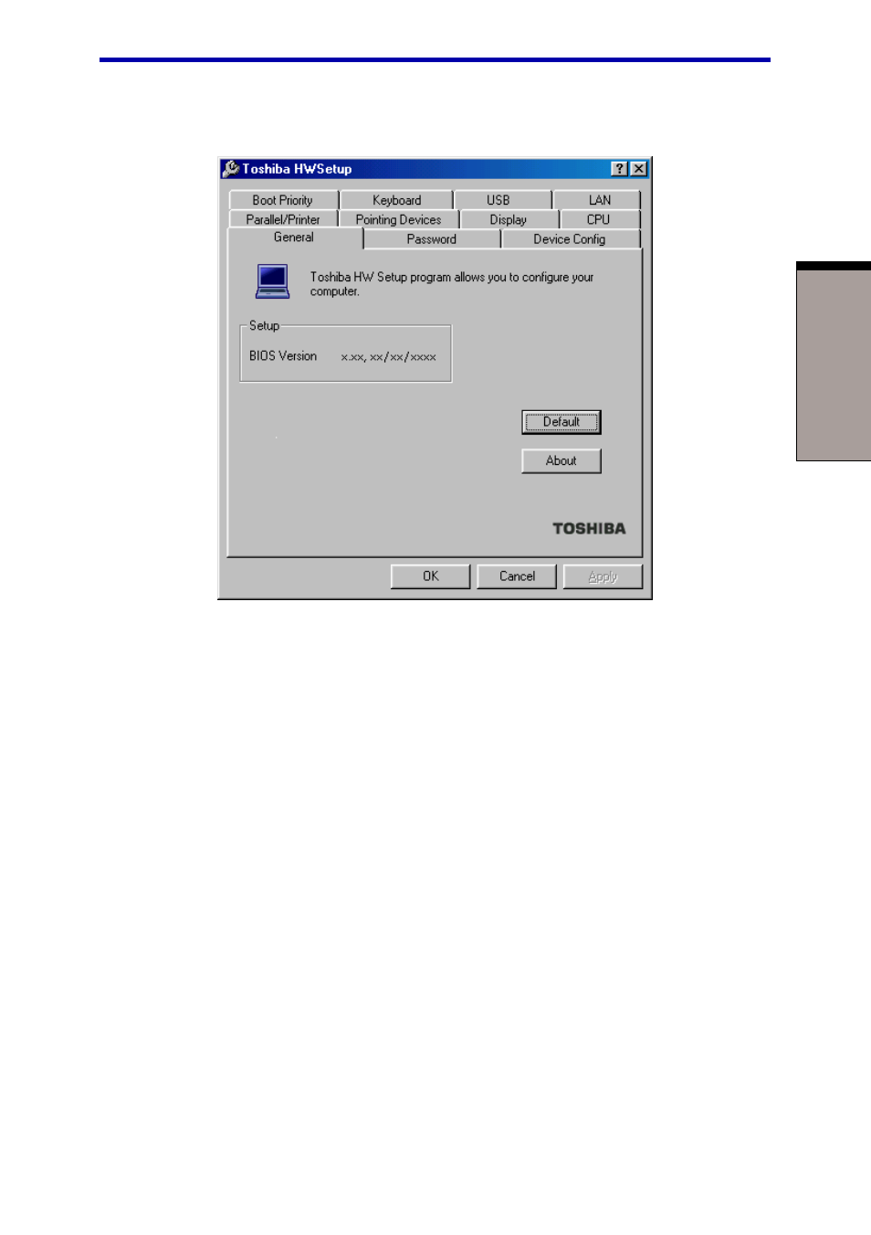 Hw setup | Toshiba 6100 User Manual | Page 145 / 266