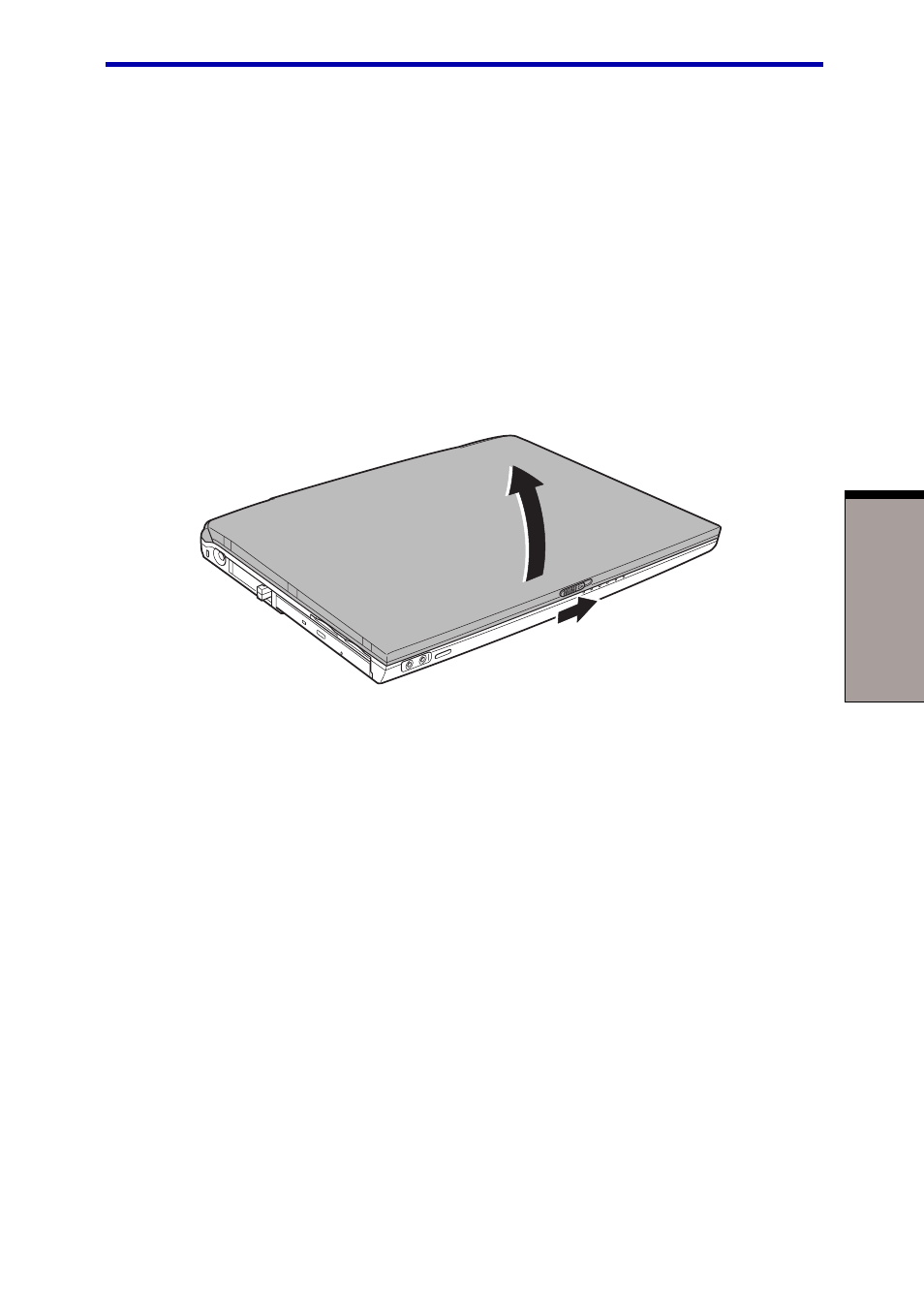 Opening the display, Connecting the ac adaptor | Toshiba 6100 User Manual | Page 85 / 266