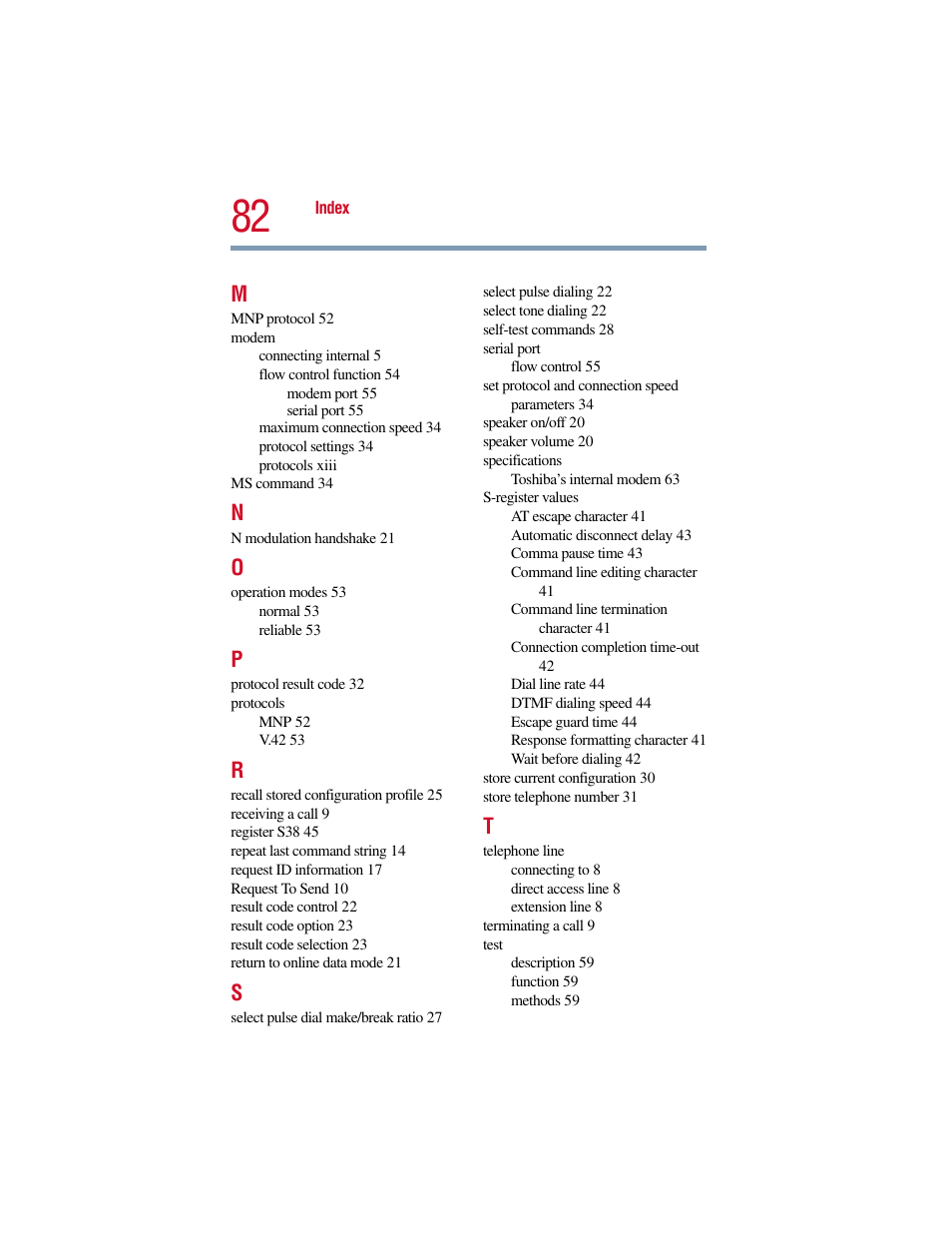 Toshiba V.90 User Manual | Page 101 / 102