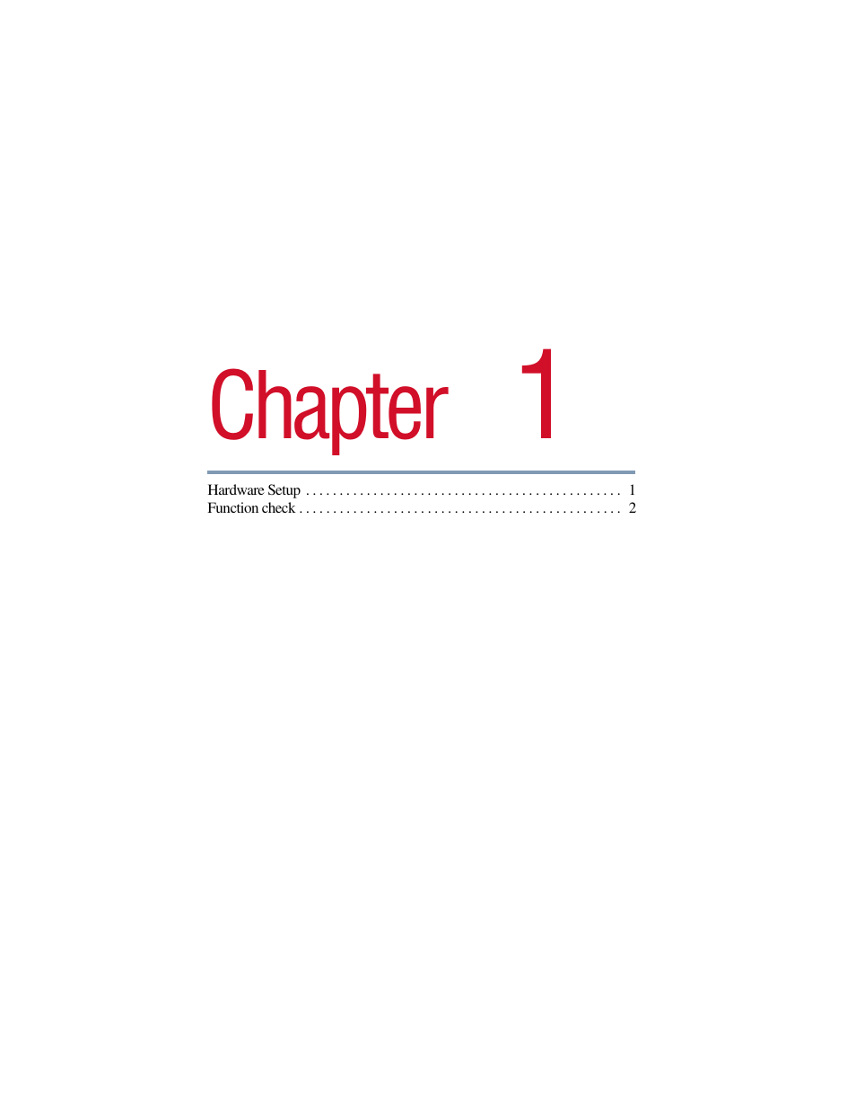 Chapter 1, setu, Chapter | Toshiba V.90 User Manual | Page 19 / 102