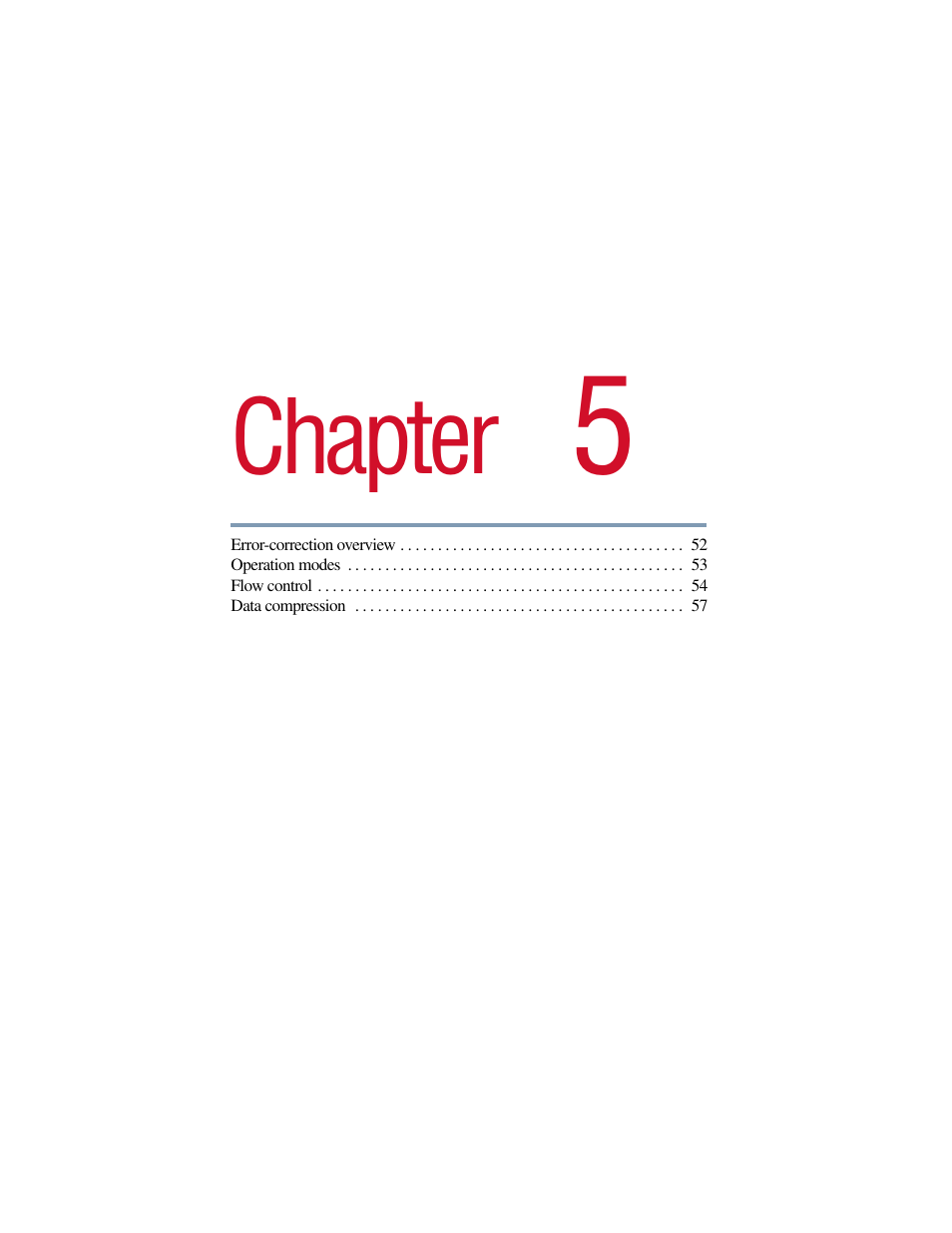 Chapter 5, Chapter | Toshiba V.90 User Manual | Page 70 / 102