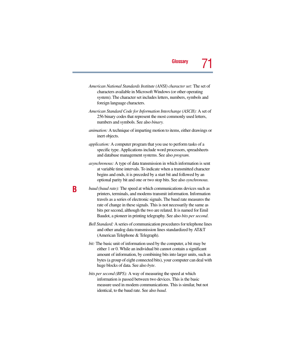 Toshiba V.90 User Manual | Page 90 / 102