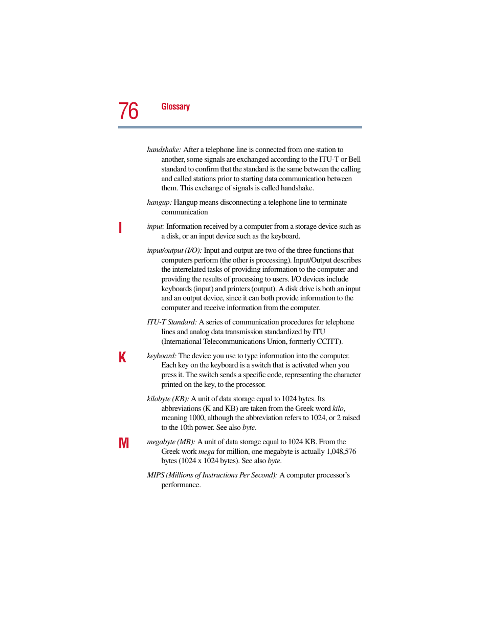 Toshiba V.90 User Manual | Page 95 / 102