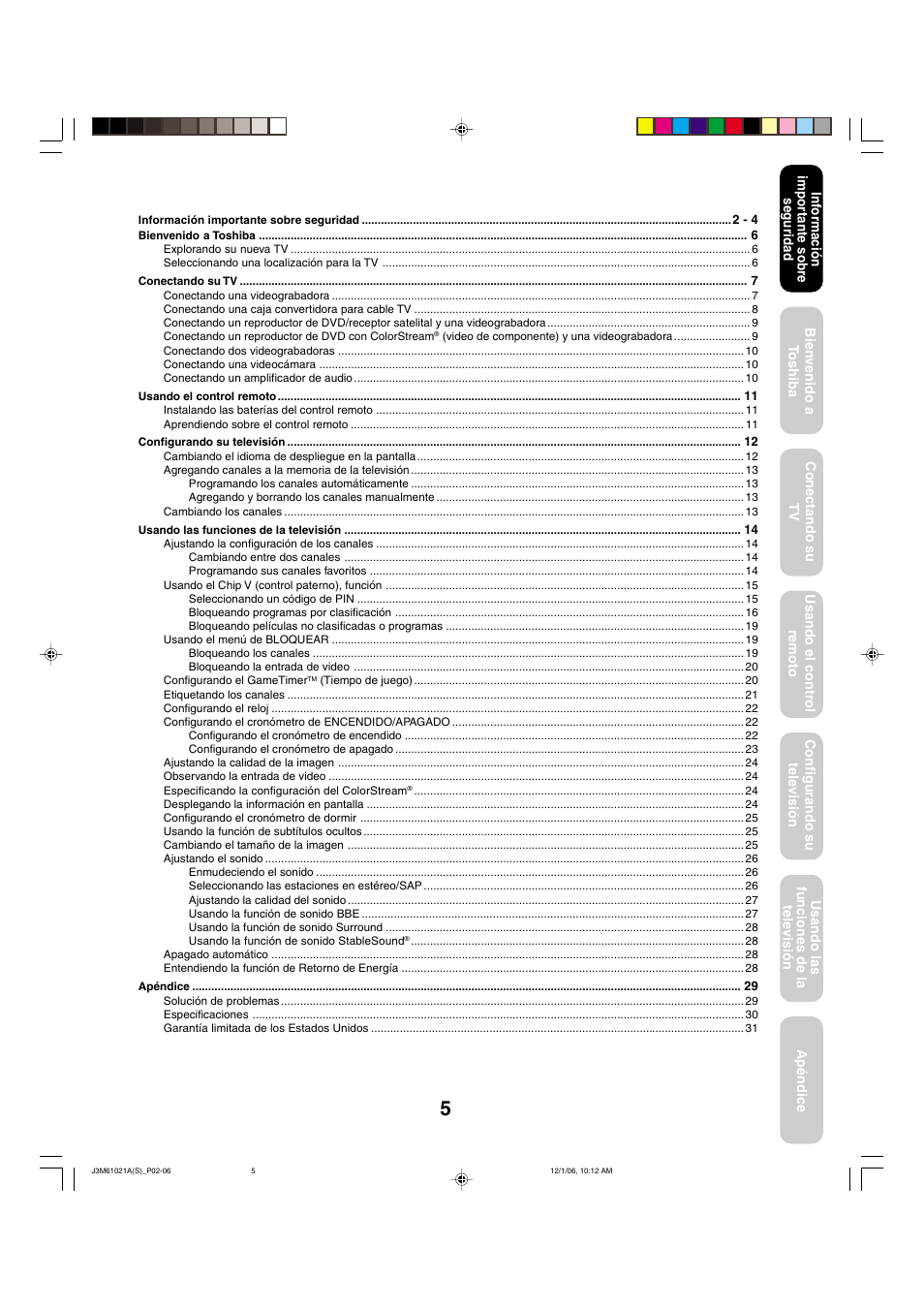 Toshiba 24AF46 User Manual | Page 37 / 64