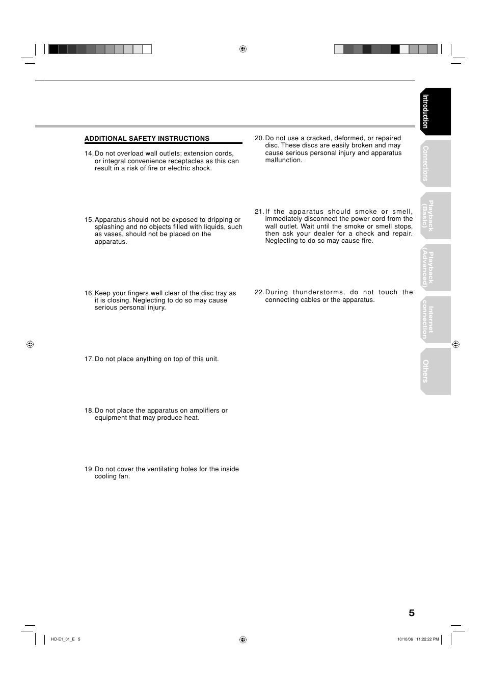 Toshiba HD-E1KE User Manual | Page 5 / 72