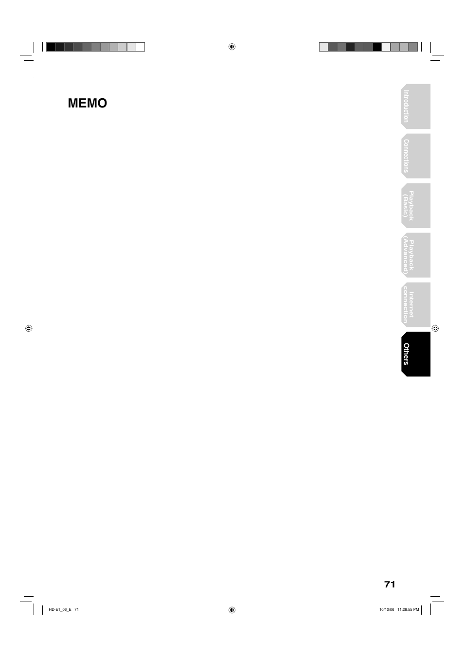 Toshiba HD-E1KE User Manual | Page 71 / 72