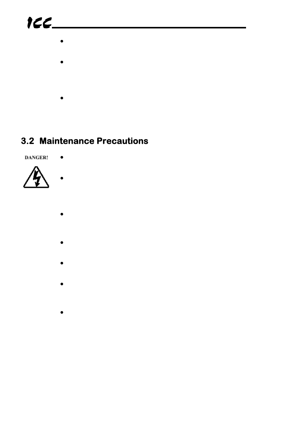 2 maintenance precautions | Toshiba Multiprotocol Ethernet Interface for Toshiba G9/VFAS1 Adjustable Speed Drives ASD-G9ETH User Manual | Page 11 / 116