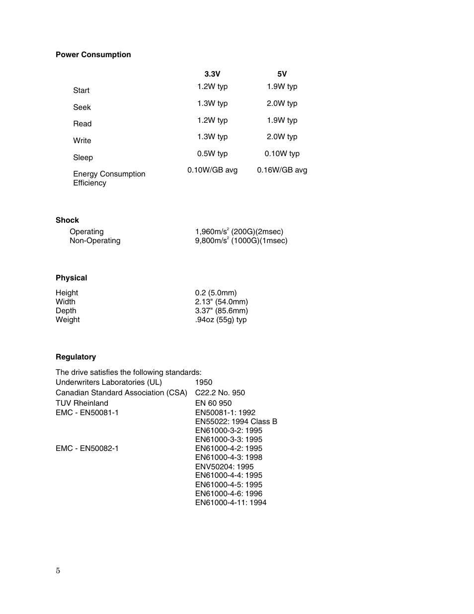 Toshiba MK5002MPL User Manual | Page 7 / 9