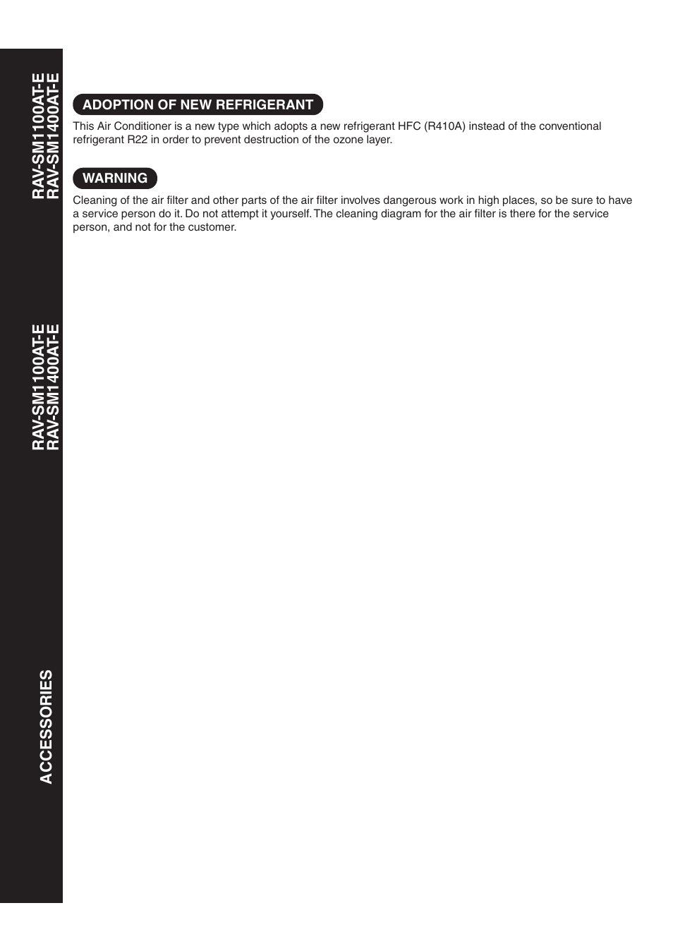 Toshiba RAV-SM1100UT-E User Manual | Page 2 / 80