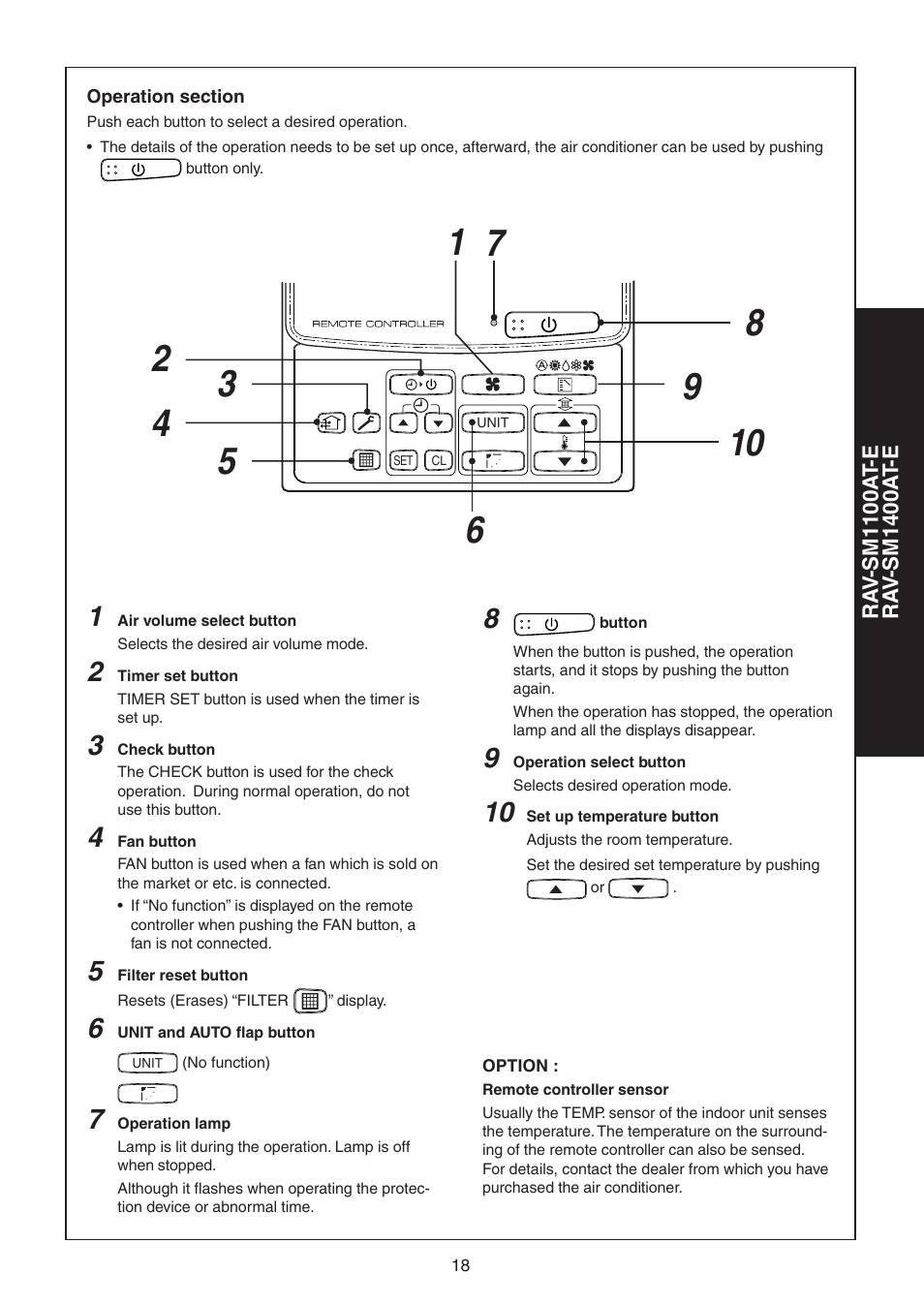 Toshiba RAV-SM1100UT-E User Manual | Page 21 / 80