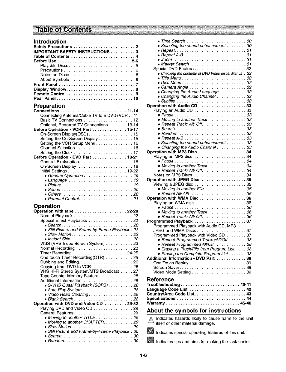 Toshiba SD-V290-S-TU User Manual | Page 4 / 46