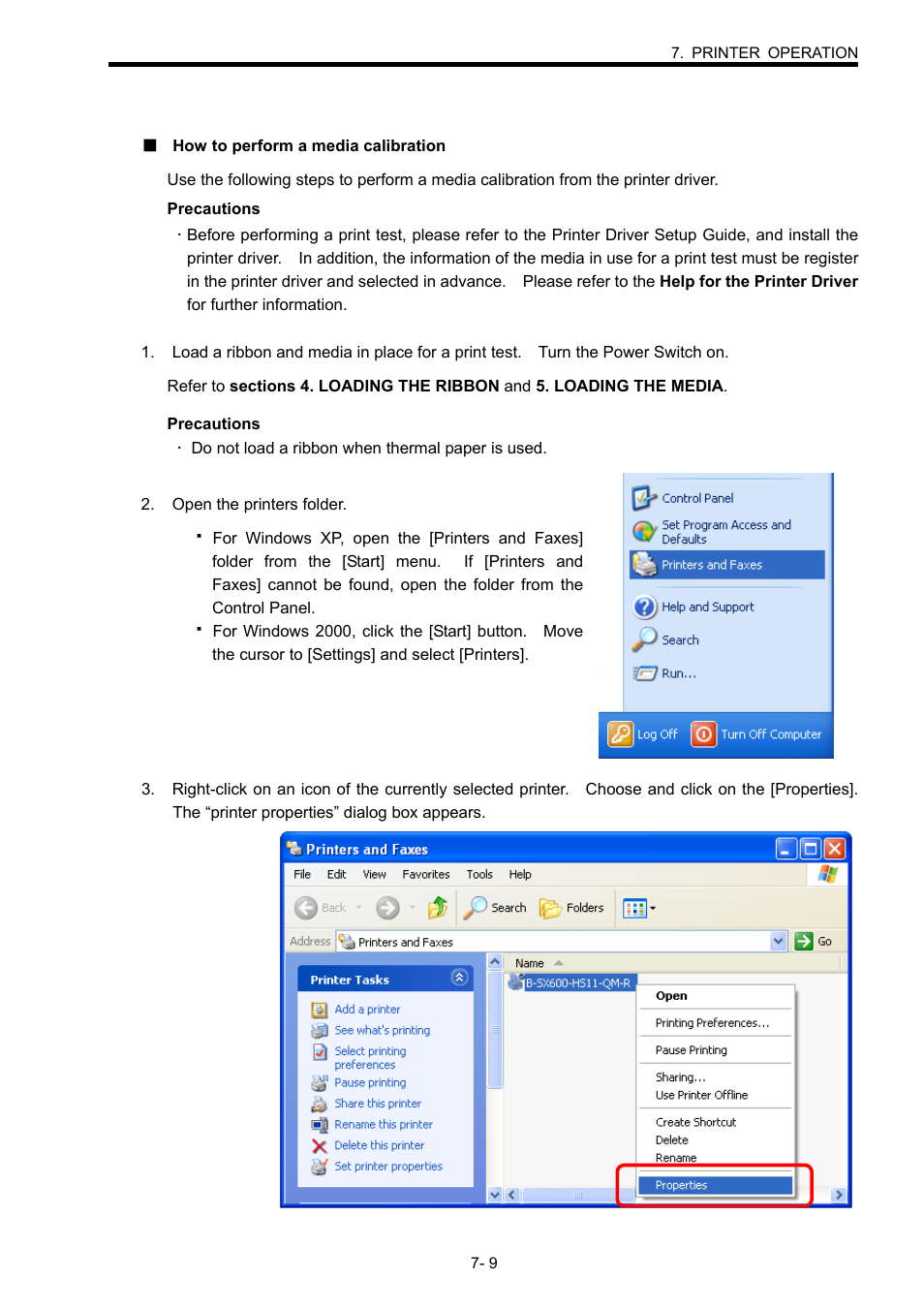 Toshiba B-SX600 SERIES User Manual | Page 62 / 109