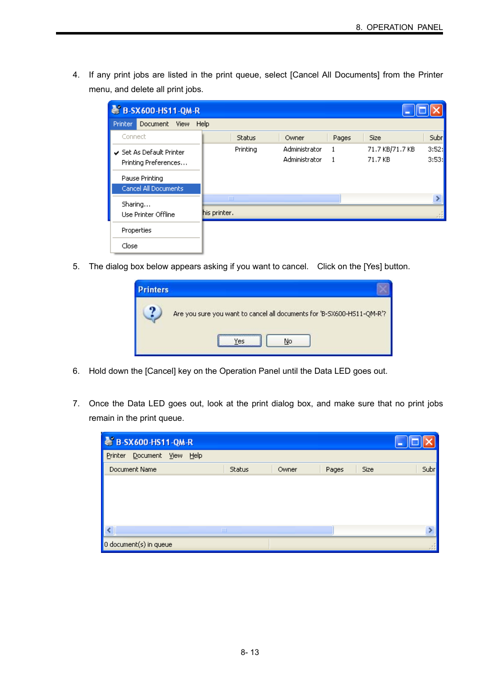 Toshiba B-SX600 SERIES User Manual | Page 77 / 109