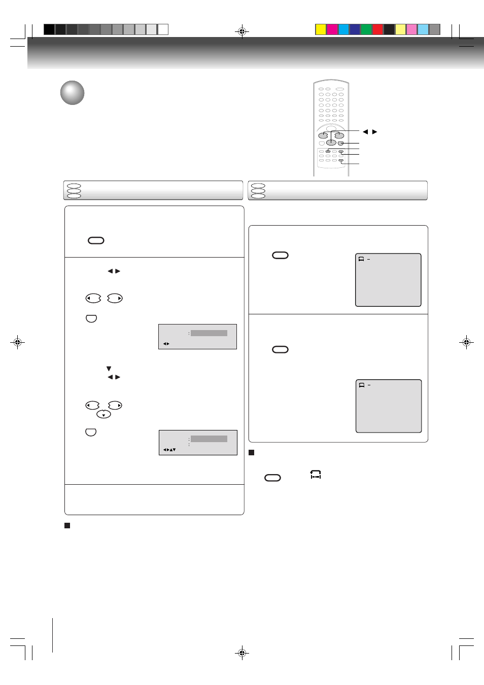 Repeat playback/a-b repeat playback, Repeat playback a-b repeat playback | Toshiba MD20P3 User Manual | Page 32 / 48