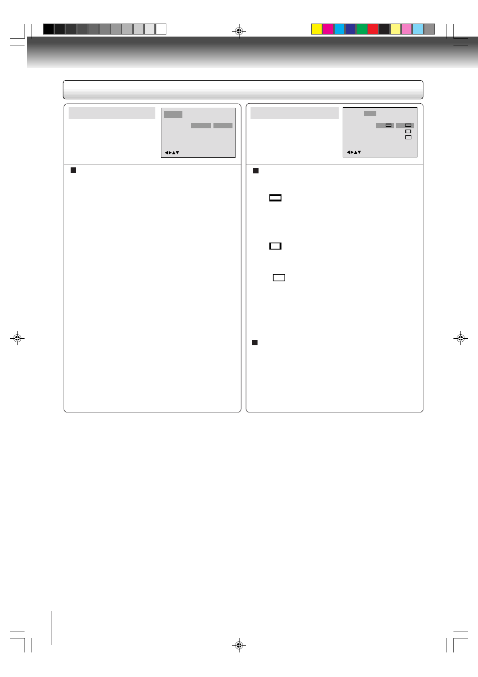 Setting details, Language picture | Toshiba MD20P3 User Manual | Page 38 / 48