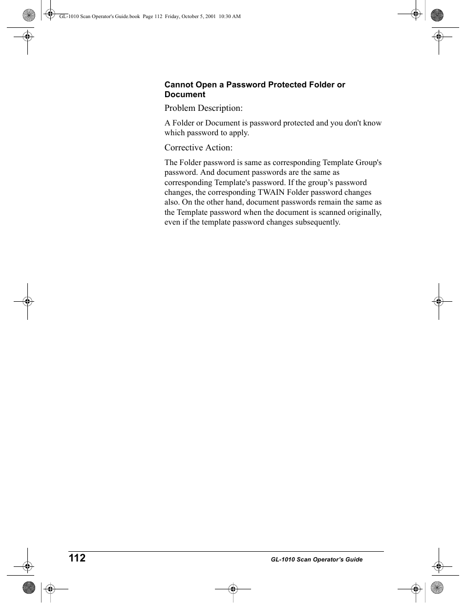 Toshiba GL-1010 User Manual | Page 112 / 126