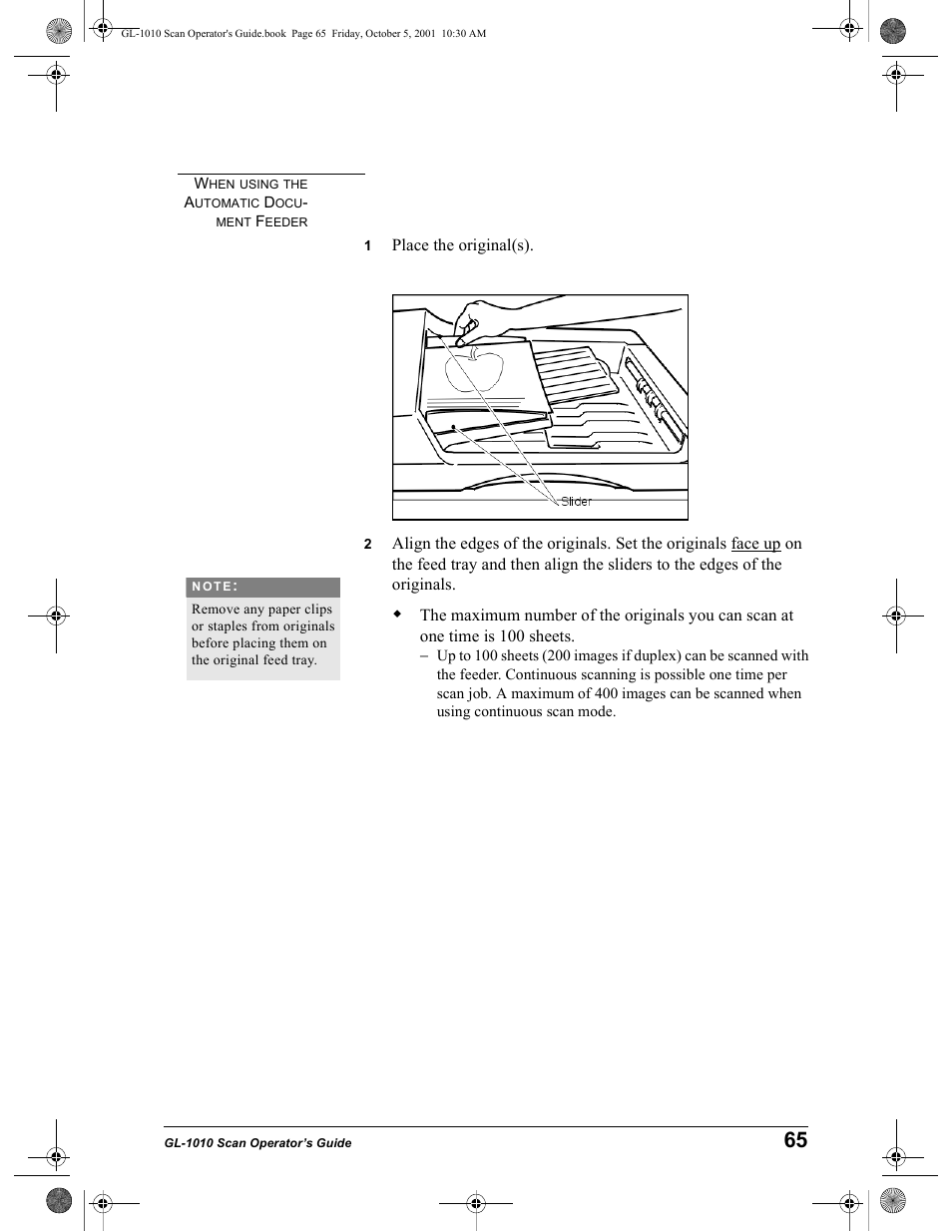 Toshiba GL-1010 User Manual | Page 65 / 126