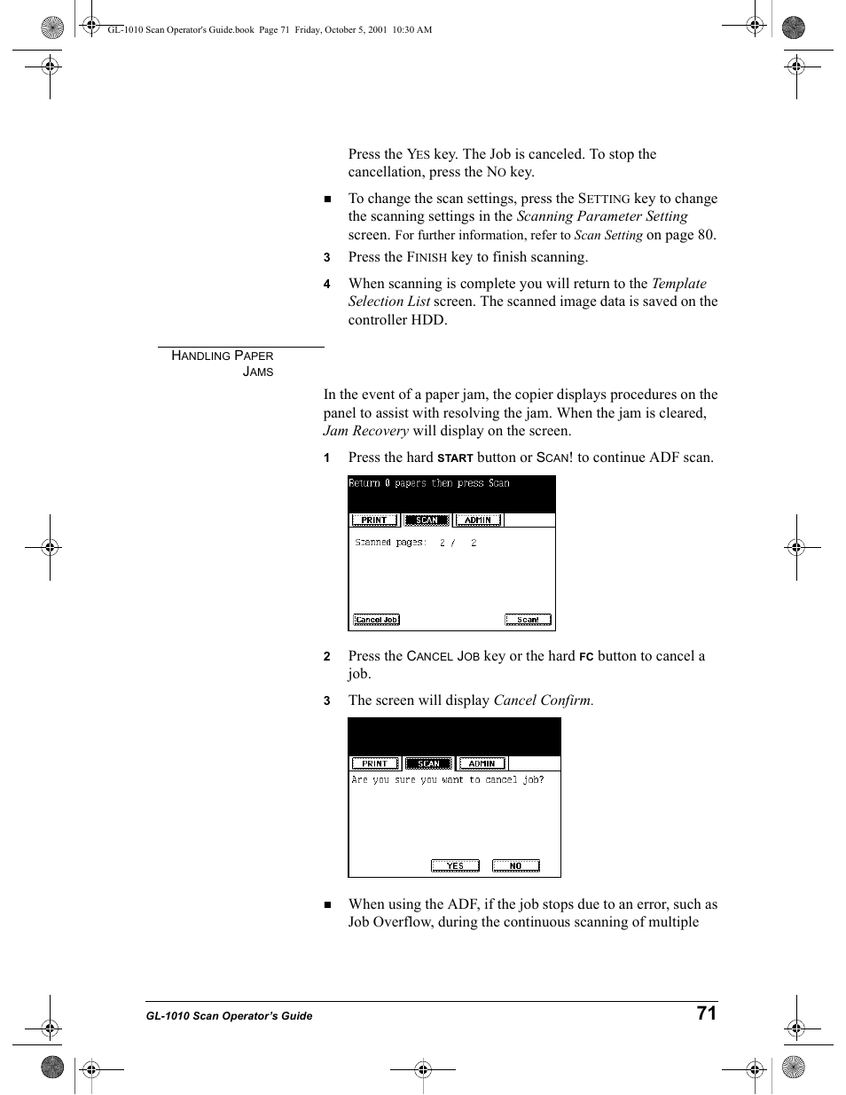 Toshiba GL-1010 User Manual | Page 71 / 126