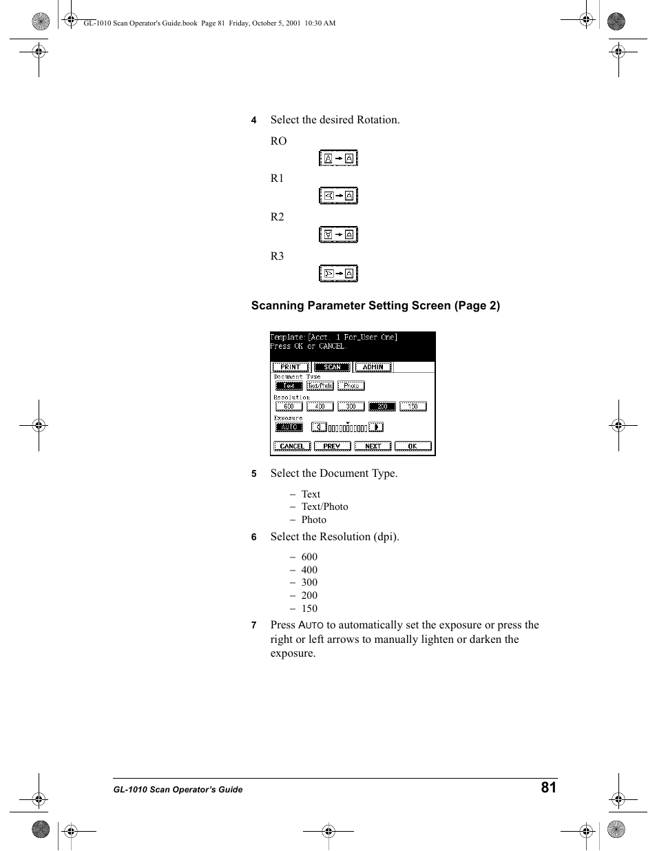Toshiba GL-1010 User Manual | Page 81 / 126