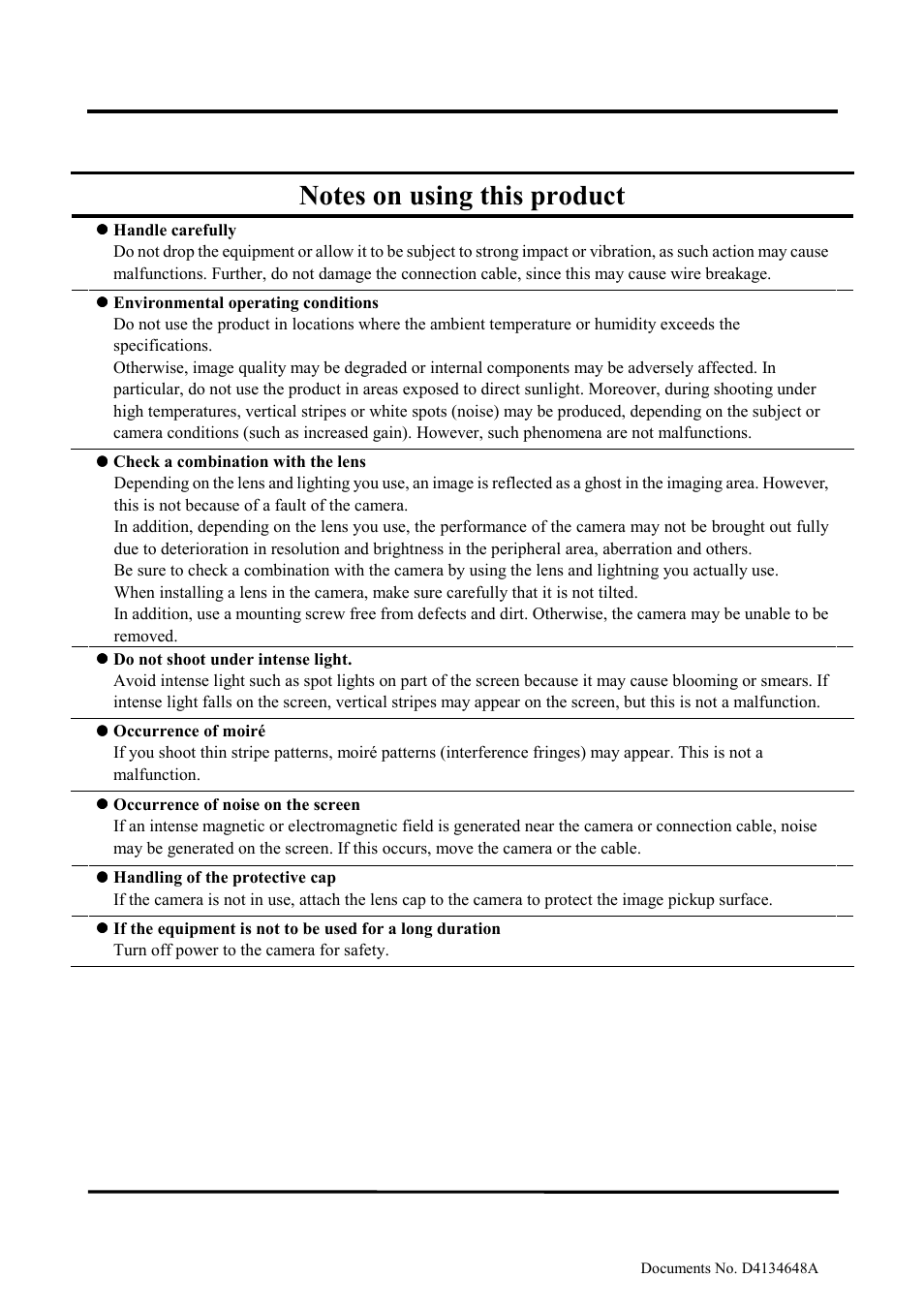 Toshiba TELI CS3950DIF User Manual | Page 8 / 24