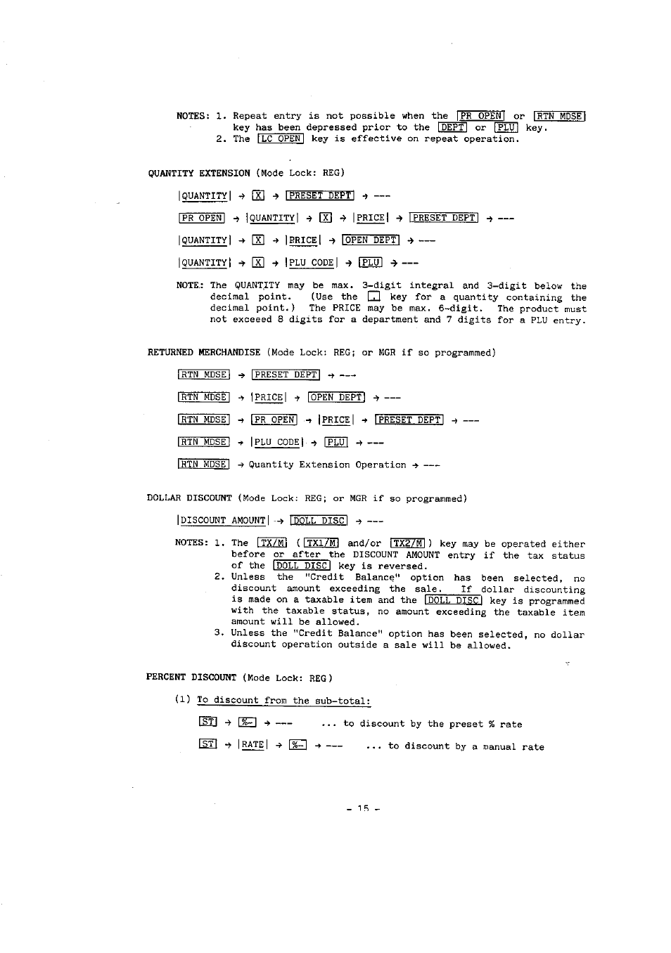 I (xi, I -f | Toshiba MA-136-100 SERIES User Manual | Page 19 / 76