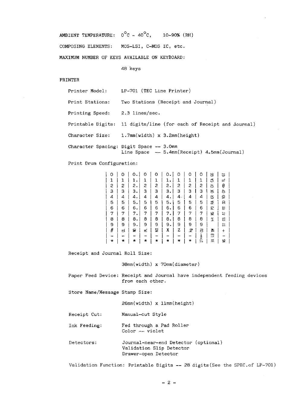 Toshiba MA-136-100 SERIES User Manual | Page 46 / 76