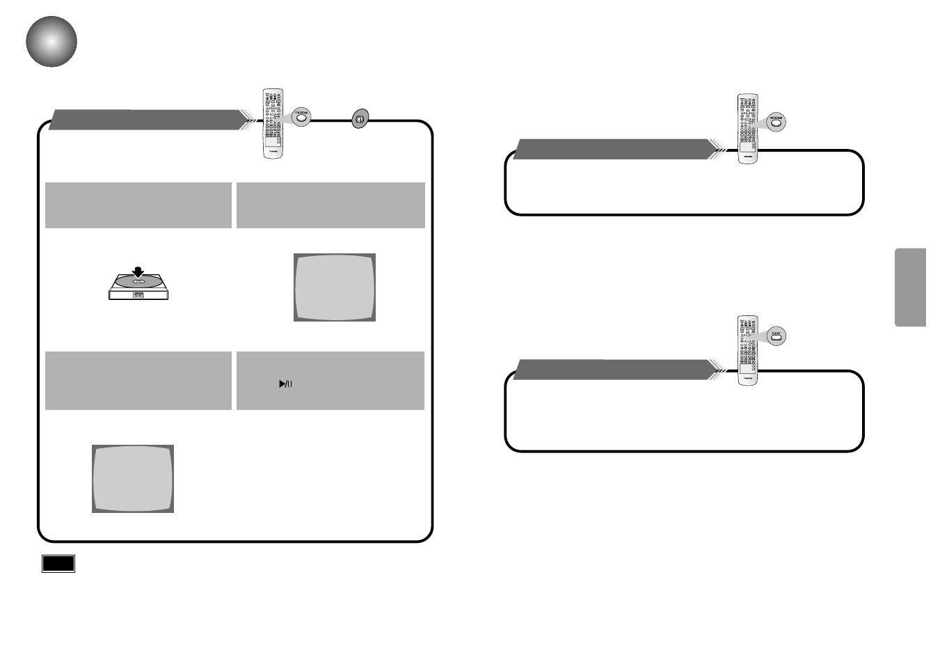 Program playback | Toshiba SD-43HK User Manual | Page 15 / 25