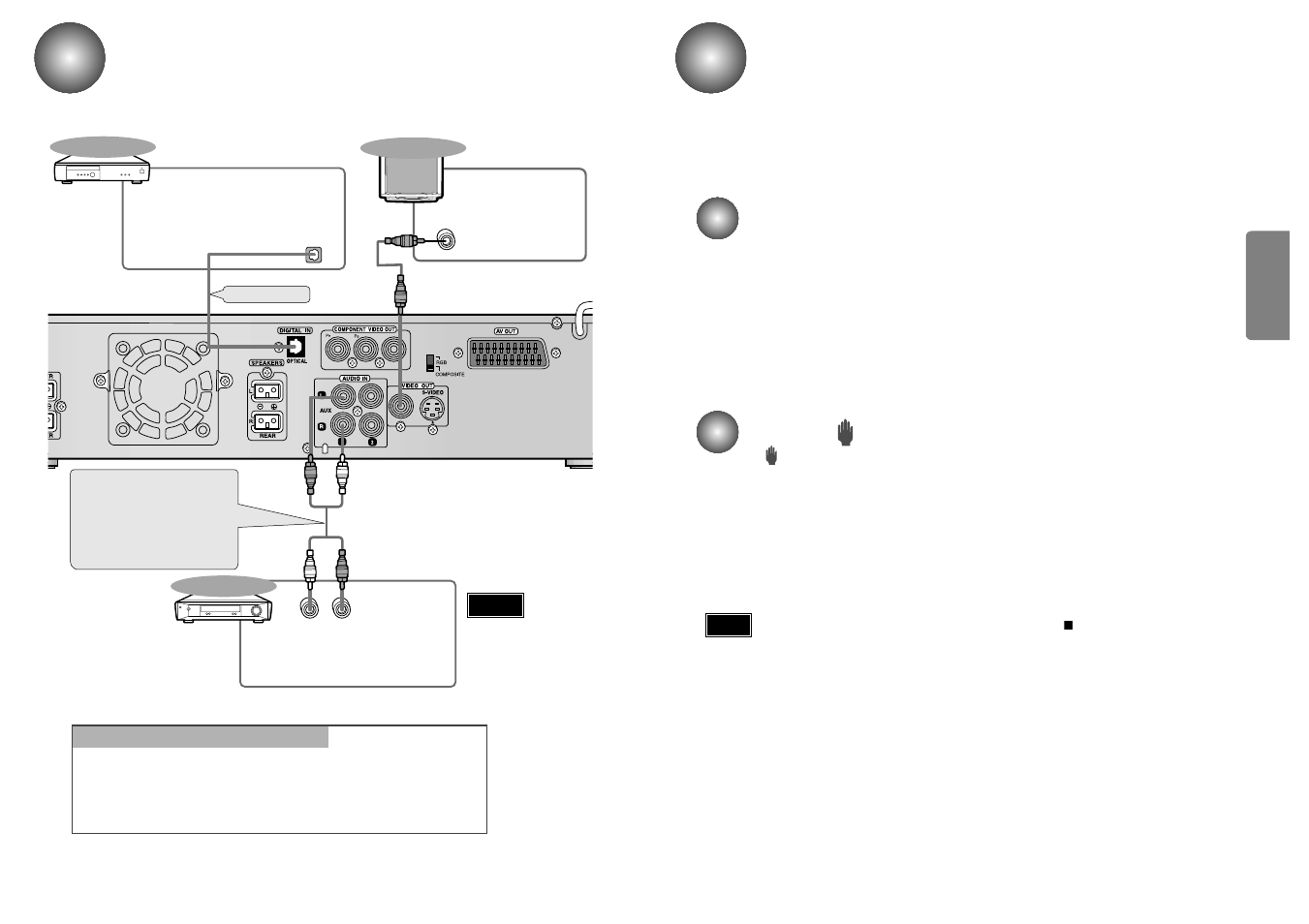 Before using the dvd player, Connecting the optical equipment, Tv broadcast system | About the symbol display | Toshiba SD-43HK User Manual | Page 8 / 25