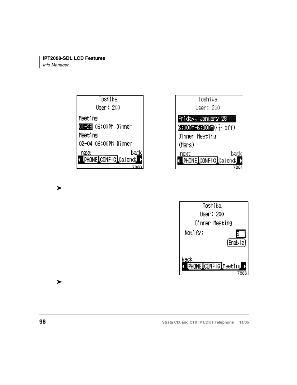 Toshiba Strata DKT User Manual | Page 112 / 153