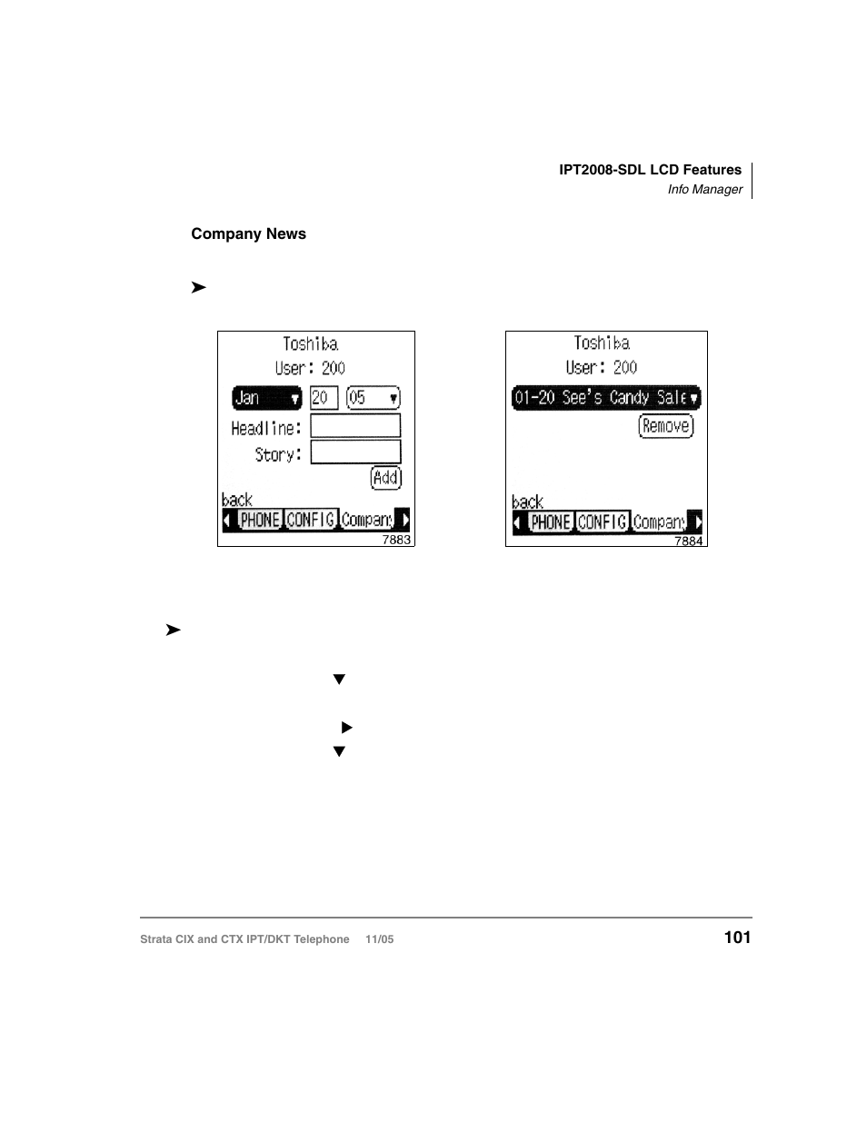 Toshiba Strata DKT User Manual | Page 115 / 153