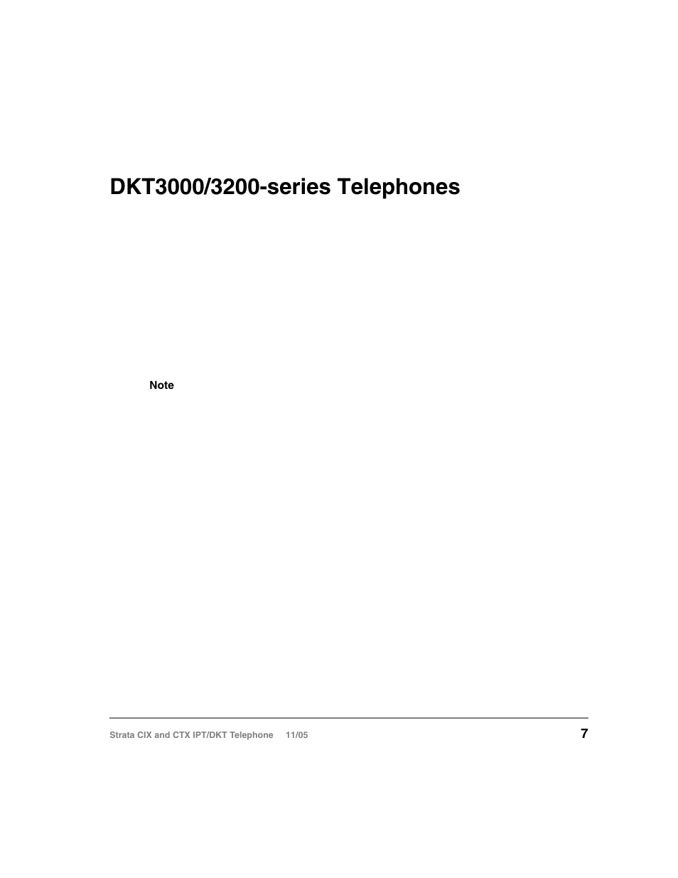 Dkt3000/3200-series telephones | Toshiba Strata DKT User Manual | Page 21 / 153