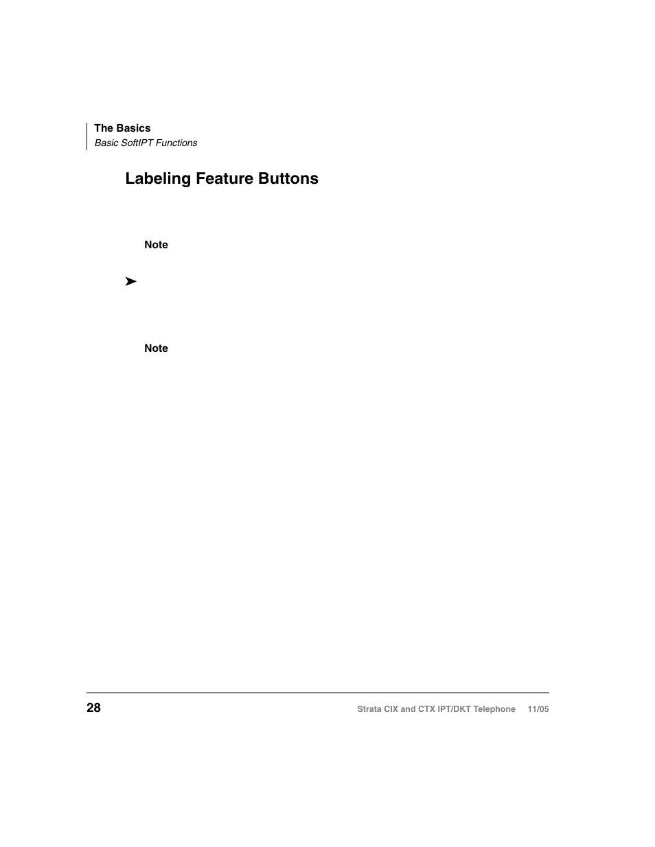 Labeling feature buttons | Toshiba Strata DKT User Manual | Page 42 / 153