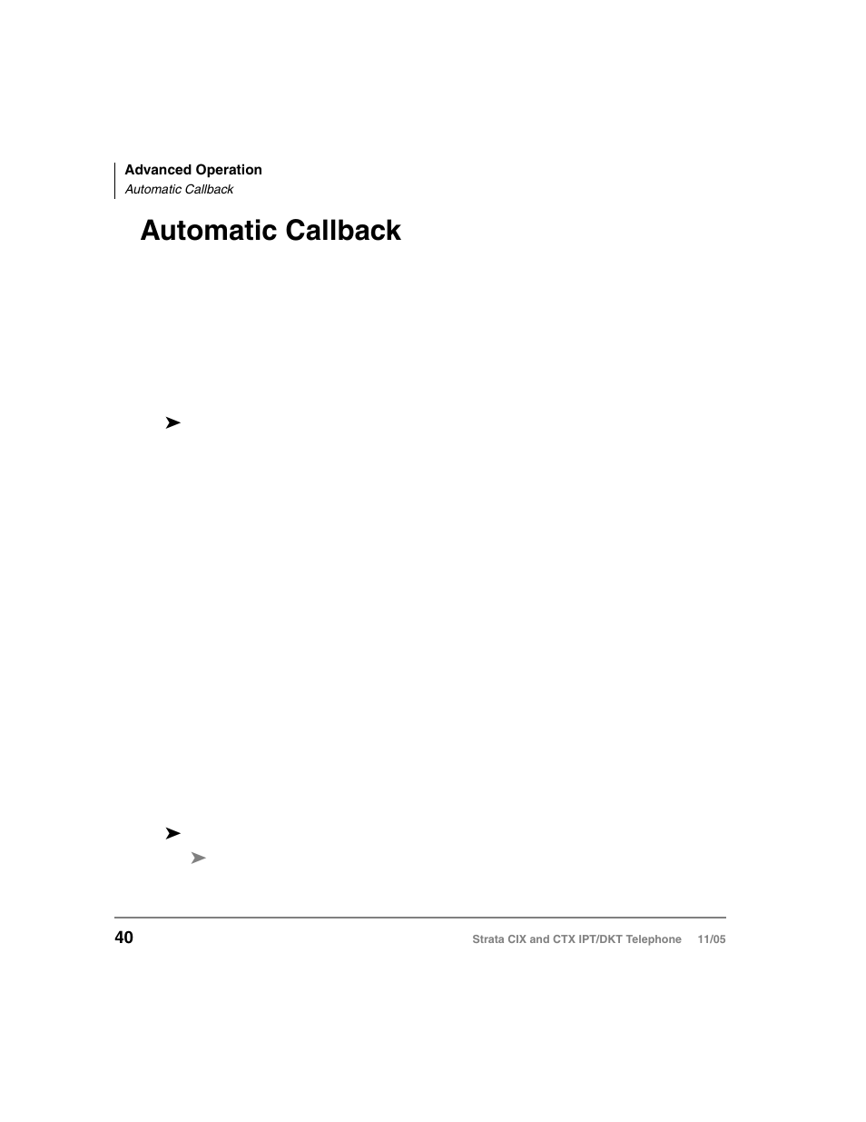 Automatic callback | Toshiba Strata DKT User Manual | Page 54 / 153