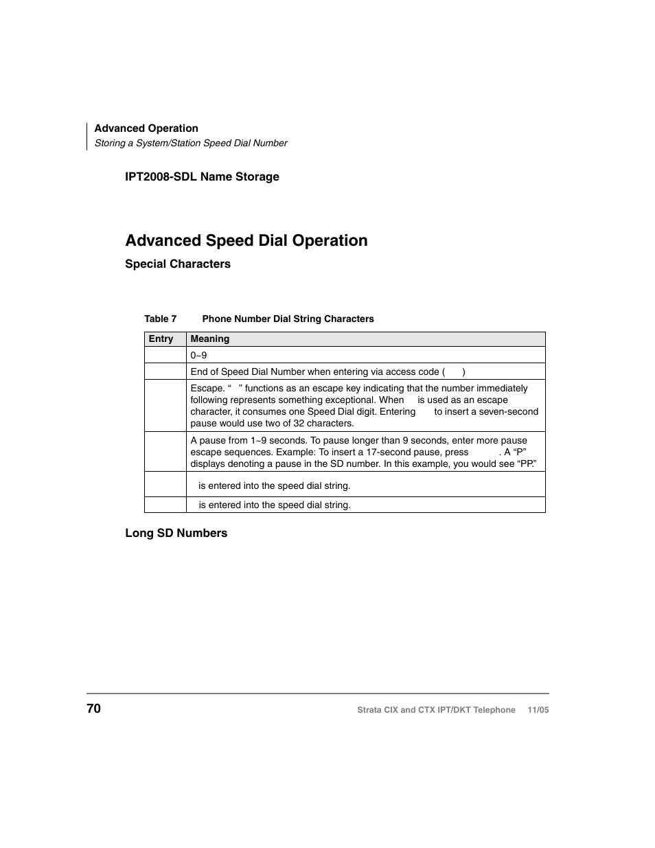 Advanced speed dial operation | Toshiba Strata DKT User Manual | Page 84 / 153
