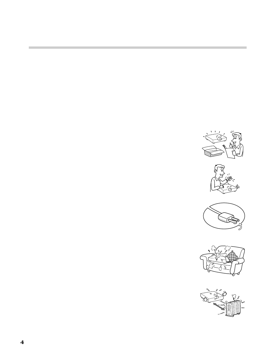 Important safety instructions | Toshiba W-808 User Manual | Page 4 / 52