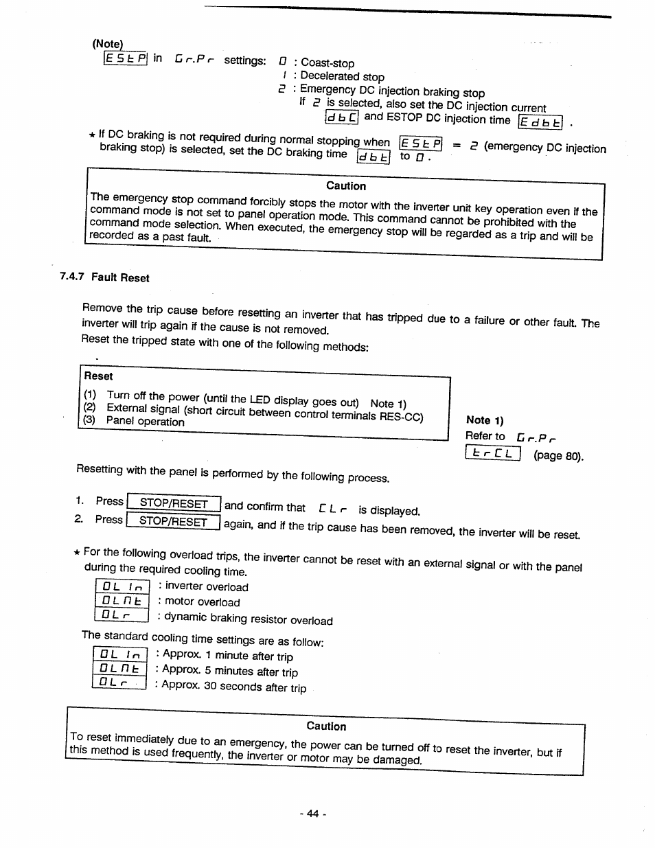 Toshiba Tosvert VF-A5 User Manual | Page 50 / 149