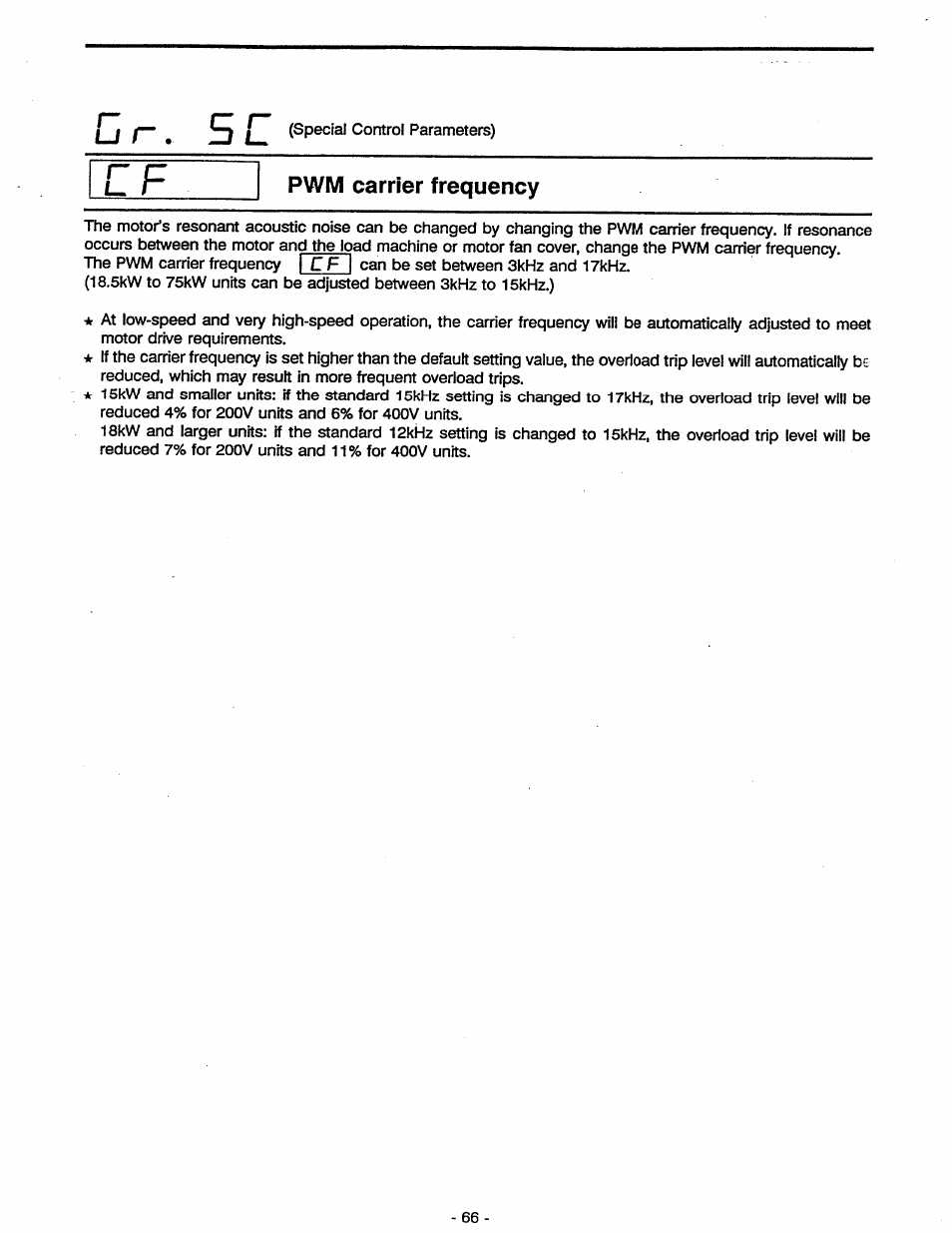 Toshiba Tosvert VF-A5 User Manual | Page 72 / 149