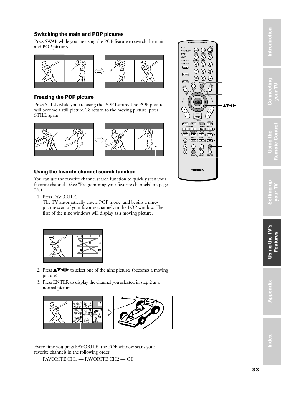 Toshiba 34HF81 User Manual | Page 33 / 56