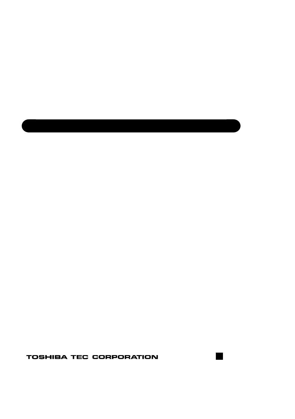 Toshiba REMOTE RECEIPT PRINTER TRST-A00 User Manual | Page 35 / 35
