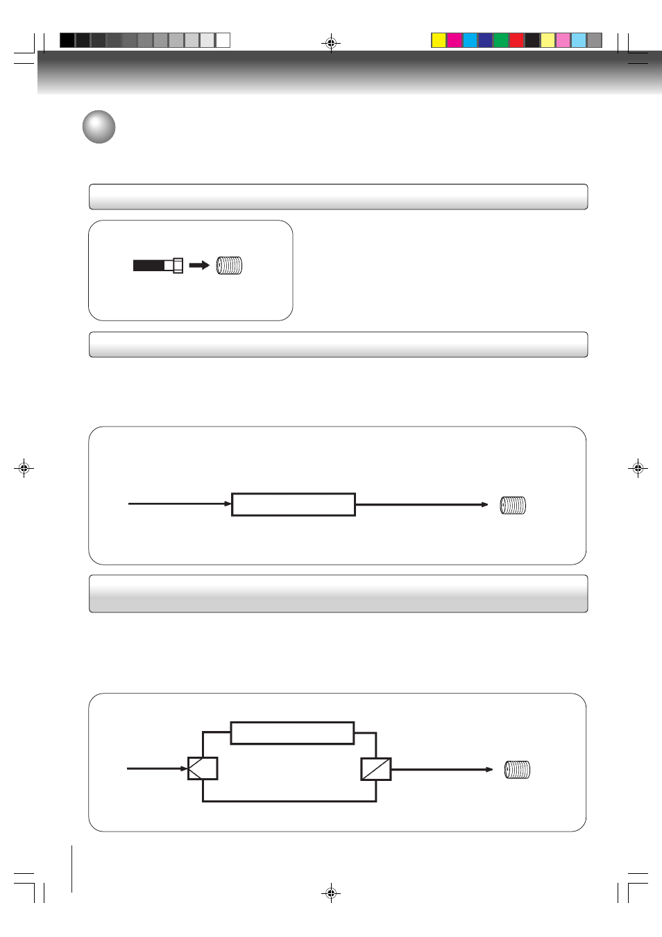 Cable tv connections | Toshiba MD20P1 User Manual | Page 14 / 48