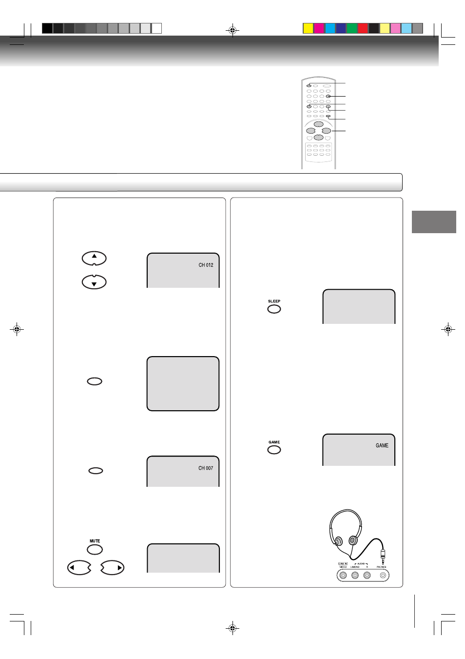 Toshiba MD20P1 User Manual | Page 21 / 48