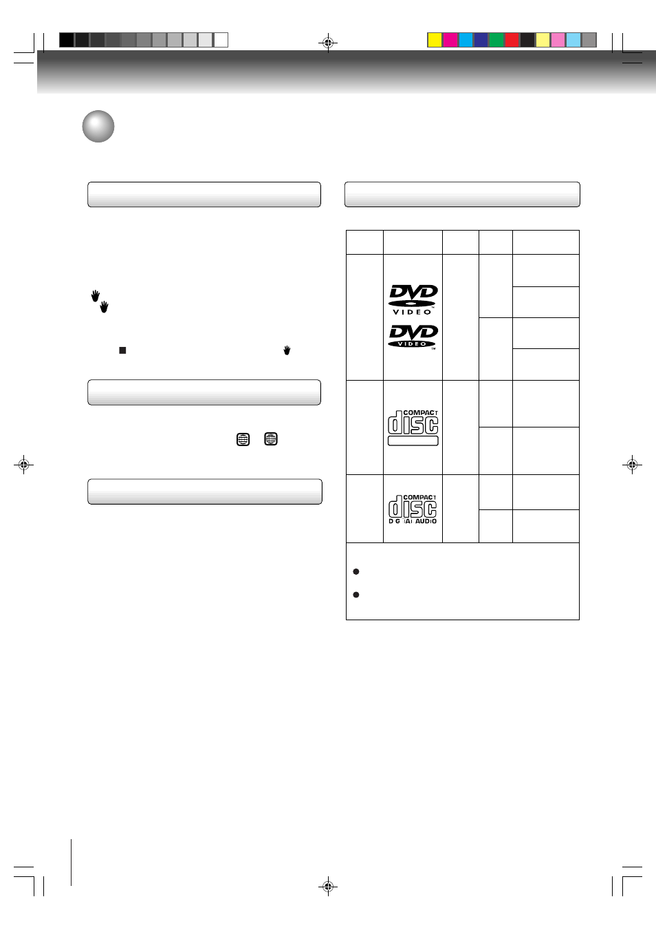 Playable discs, About this owner’s manual, On video cds | Toshiba MD20P1 User Manual | Page 8 / 48