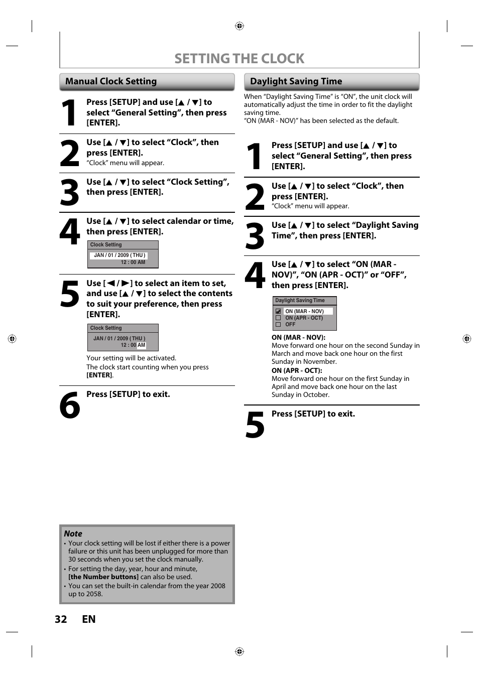 Toshiba DVR670KU User Manual | Page 32 / 124