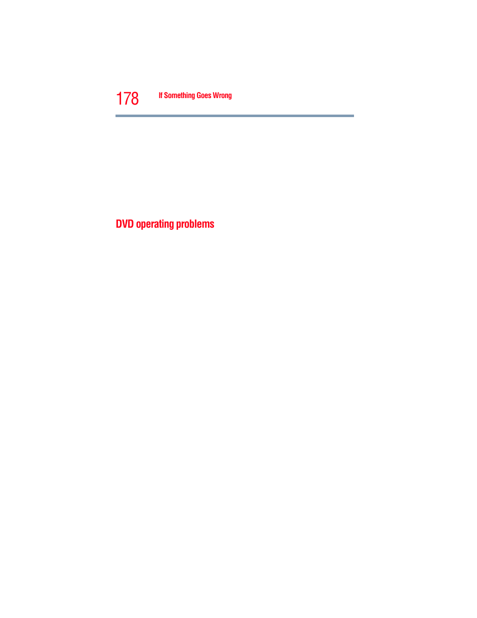 Dvd operating problems | Toshiba A205 User Manual | Page 178 / 237