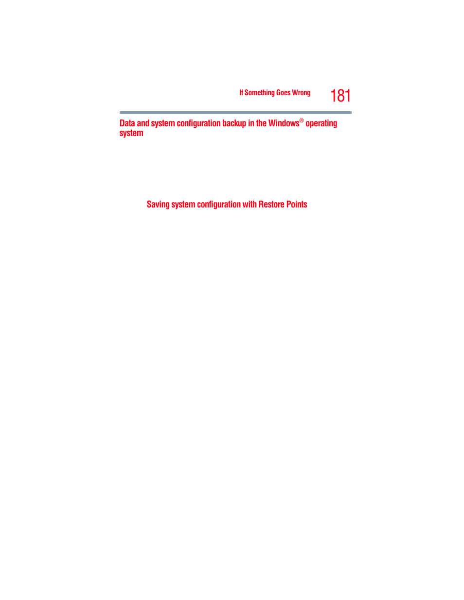 Data and system configuration backup in, The windows | Toshiba A205 User Manual | Page 181 / 237