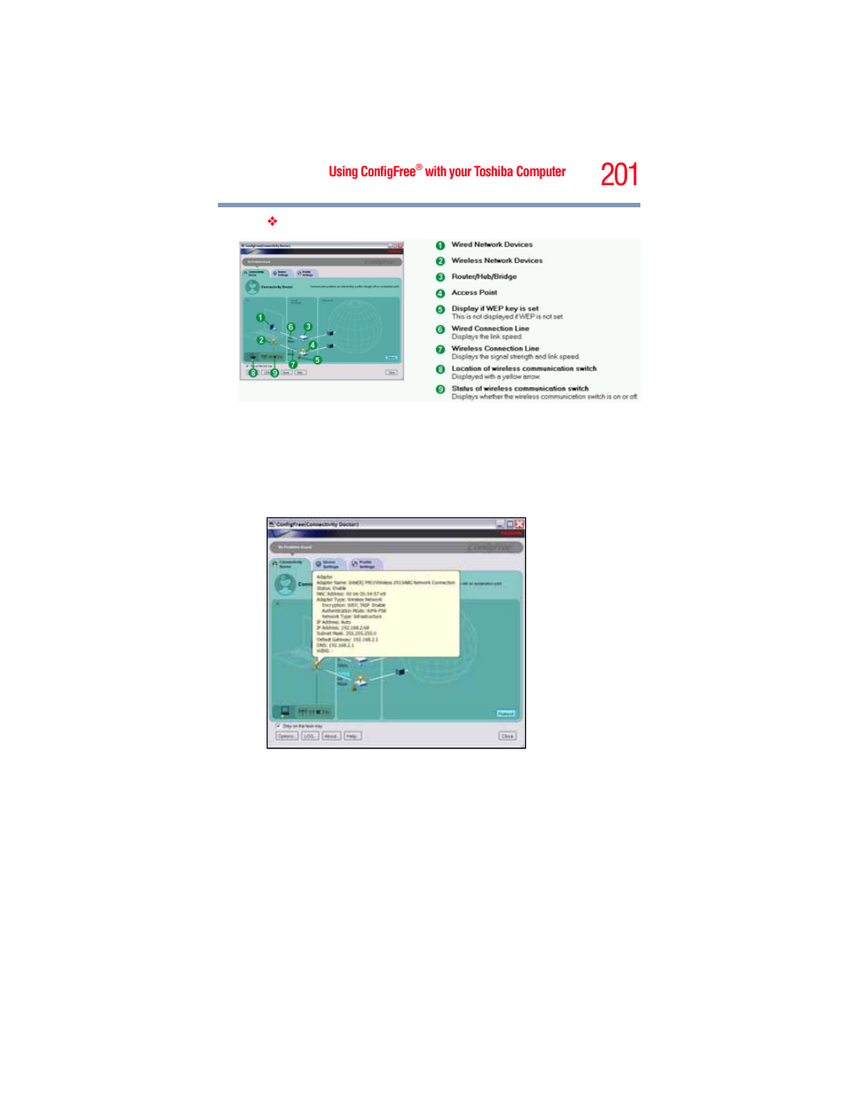 Toshiba A205 User Manual | Page 201 / 237