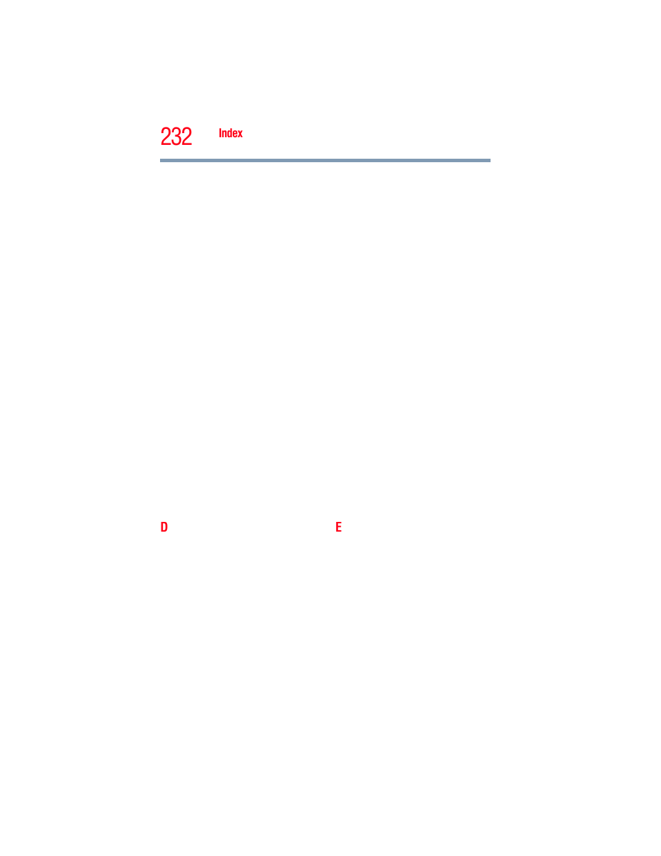 Toshiba A205 User Manual | Page 232 / 237